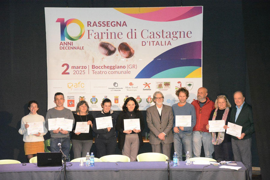 Rassegna Farine di Castagne d'Italia domenica 2 marzo 2025